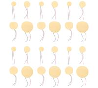 RUNROTOO Kit de 32 micros piézo pour guitare acoustique, ukulélé, mandoline et autres instruments à cordes (20/27/35/50 mm).