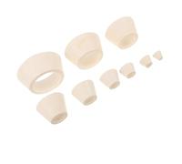 RUNROTOO Kit de cônes adaptateurs pour filtres, bouchon en silicone emboîtable pour la filtration par aspiration dans les flacons de verrerie de chimie, adaptateur pour entonnoir Büchner