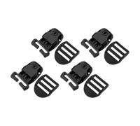 RUNROTOO Kit de Réparation 4 Pièces en Plastique Noir Haute Résistance pour Couverture de Spa Verrous pour Loquets de Couvercle de Spa