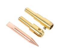 RUNROTOO Kit de Réparation de Tôlerie Automobile Remplacement Pointe du Fer à Souder, Outil de Débosselage en Métal pour Réparation Précise Carrosserie