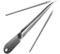 RUNROTOO Kit de Réparation pour Meubles en Rotin Outil de Levier en Acier Inoxydable, Facile à Nettoyer et Résistant la Déformation, Tissage Réparation Artisanale