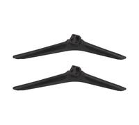 RUNROTOO Lot de 2 Pieds de Meuble TV - Pieds de Rechange pour téléviseur - Rehausseur Triangulaire Stable en Plastique, Compatible avec Les Meubles TV pour Salon et Chambre.