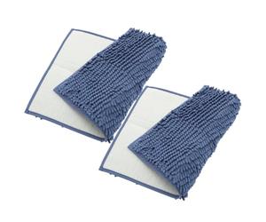 RUNROTOO Lot de 2 Tapis Absorbants en Chenille Lavables pour Petits Animaux, Alèses Réutilisables pour Cage de Rat et Hérisson, pour l'environnement de Sommeil