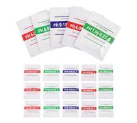 RUNROTOO Lot de 20 sachets de Solution Tampon pH pour l'étalonnage - Poudre de Solution d'étalonnage pH pour Un précis du pH-mètre - Sachets de Poudre pour testeur (4,01, 6,86, 9,18,