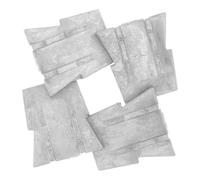 RUNROTOO Lot de 4 Coins en Fer pour Marteau, Accessoires D'installation Multifonctions, Cales Métalliques pour Poignée en Bois, Outils de Fixation Robustes, Usage Bricolage et Rénovation