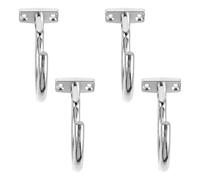 RUNROTOO Lot de 4 Porte-queues de Billard - Support Mural en métal pour Table de Billard - Accessoires de pour la Maison et Les Tournois