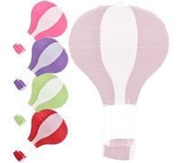 RUNROTOO Lot de 5 Lanternes Suspendues en Papier pour Décoration Intérieure, Style Créatif et Design Charmant, pour Rassemblements Festifs