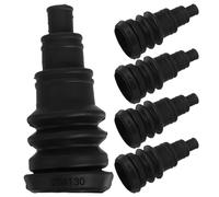 RUNROTOO Lot de 5 passe-câbles pare-feu : œillets en caoutchouc compatibles avec les faisceaux de câbles de 9,5 à 25,4 mm de diamètre - Passe- sûr et pratique pour véhicules - Accessoires auto