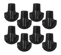 RUNROTOO Lot de 8 Pieds de Rechange pour Support de de Golf - Accessoires de Fixation pour Support de de Golf - Pieds en Caoutchouc faciles à Installer - Antidérapants pour Gazon/Pluie