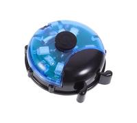 RUNROTOO Lumière Vélo LED pour Rayons de Roue Bleu, Plastique Étanche Installation Facile, Accessoire Vélo pour Conduite Nocturne en Montagne