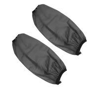 RUNROTOO Manchons Imperméables en Tpu pour Protection Avant-bras, Réutilisables et Confortables, Cuisine et Entretien, Longueur Renforcée Noire