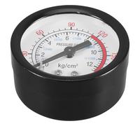 RUNROTOO Manomètre et Utilisation Pratique de Test de Pression Accessoire et Plastique, Lecture Facile pour Compresseur D'air sans Huile pour Atelier