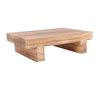 RUNROTOO Marchepied de Chambre en Bois Massif, Escabeau Pratique et Gain de Place, Tabouret Robuste pour Intérieur et Extérieur, Maison Cuisine