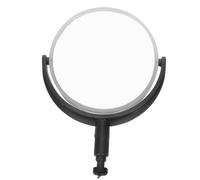 RUNROTOO Miroir réfléchissant Rotatif pour Microscope - Réflecteur concave Plat Double Face pour Observation microscopique - Condenseur Optique - Outil expérimental