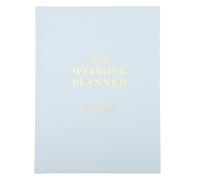 RUNROTOO Organisatrice de Mariage Décorative en Papier Calendrier Compte à Rebours et Espace pour Écrire Notes, pour Planification et Souvenirs de Mariage