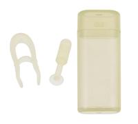 RUNROTOO Outil de Succion de Contact en Silicone Léger Vert, Manipulation Précise des Lentilles pour Travail et Maquillage Quotidien, Compatible Universellement avec Lentilles de Contact