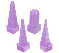 RUNROTOO Outils de Quilling Papier 4pcs en Plastique pour Décoration Facile Tour de Dessin en Papier pour Usage Quotidien la Maison