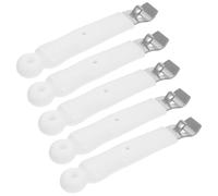 RUNROTOO Ouvre-bouteilles Médicaux Mini Outils Portables Lot de 5 en Acier Inoxydable Adaptés aux Bouteilles de Liquide Oral, pour Personnes Âgées et Usage Hospitalier