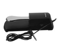 RUNROTOO Pédale de Sustain pour Piano Électrique Patin Antidérapant en Alliage Métal, Pédale Classique pour Clavier Électronique et Synthétiseur