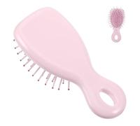 RUNROTOO Peigne à Cheveux de Voyage Portable en Plastique Massage Apaisant du Cuir Chevelu, Petit Peigne Adorable pour Coiffage à Domicile Déplacement