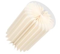 RUNROTOO Pied Cylindrique Rond en Papier Blanc Léger et Facile à Utiliser pour Décoration de Table D'anniversaire ou Balcon, Support Pliable pour Fleurs et Plantes
