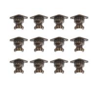 RUNROTOO Pieds en Alliage de Zinc Pieds Décoratifs 20pcs Texture Épaisse Robuste pour Boîte à Bijoux Rétro pour Boîte de Rangement en Bois Élégante