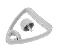 RUNROTOO Poignée et Compatible Tiges de 25mm/32mm en Abs pour Support de Perfusion, Facile à Installer Accessoire Pratique pour Hôpitaux et Familles