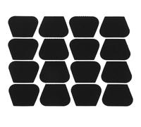 RUNROTOO Poignées Antidérapantes en Caoutchouc pour Médiators Guitare 32 Pièces Autocollants pour Guitares Acoustiques et Électriques Usage Scénique