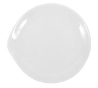 RUNROTOO Porte-Cuillère Compact en Céramique Blanche Résistant la Chaleur, Accessoire la Cuisine pour Maintenir la Propreté Table et Organiser les Couverts Quotidien