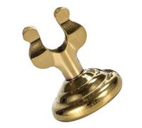 RUNROTOO Porte-numéros de Table en Forme de Mini U, présentoir pour Marque-Places, Porte-menus Stable pour Photos, Panneaux de Plats, Notes, Mariages, Restaurants, Anniversaires (doré)