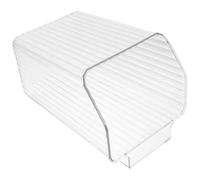 RUNROTOO Poubelle à Déchets Cuisine Suspendue en Plastique Pet Transparente, Design Mural Moderne et Gain de Place pour Placard ou Plan de Travail