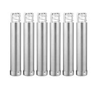 RUNROTOO Poussoir Facile Acier et pour Moxa Bâtonnets en Inoxydable 6 Argenté, Lot Pièces à Ranger Anti-poussière, Moxibustion