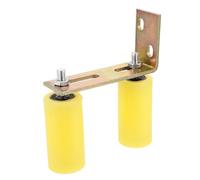 RUNROTOO Roulette de Guidage Positionnement Précis en Nylon pour Porte Coulissante, Roue de Chariot Robuste Roulements à Billes pour Portes et Systèmes de Transport