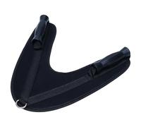 RUNROTOO Sangle Abdominale de Fitness en PVC et Nylon, Accessoire pour Machine à Câbles, Protège Le Dos Cou, pour L'entraînement à Domicile