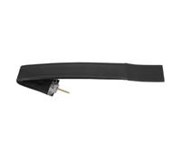 RUNROTOO Sangle D'accordéon Confortable et Facile à Ranger, Accessoire Élégant Basse en Pu Noir pour Main Gauche pour Accordéon 120 Basses