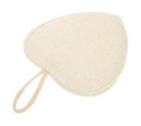RUNROTOO Serviette Exfoliante Corps en Loofah et Coton Double Face, Épaisse et Douce, Gommage Quotidienne