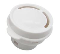 RUNROTOO Soupape de Vapeur Accessoire pour Vapeur à Domicile pour Cuiseur à Riz en Plastique Blanc, Multifonctionnelle et Facile à Utiliser