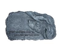RUNROTOO Statue Commémorative pour Animal en Résine Photo, Ornement Stable pour Tombe de Jardin ou Décoration Intérieure