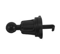 RUNROTOO Support de Téléphone de Voiture à Clip pour Grille D'aération Support de Téléphone Portable pour Véhicule Plastique Noir Fixation Flexible Rotule Angle de Vue 360° Conduite