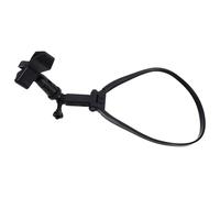 RUNROTOO Support Micro-Cravate Amovible pour Cou Système Anti-Vibrations Destiné aux Joueurs et Animateurs en Direct