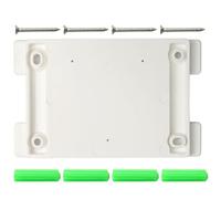 RUNROTOO Support Mural CD Player Fixe Accessoire Installation pour Lecteur CD Facile à Monter Design Élégant Blanc Vis Incluses Couleur Aléatoire