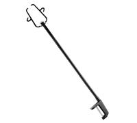 RUNROTOO Support pour Sèche-cheveux à Pince en Acier Inoxydable, Bras de Toilettage Réglable de 60 Cm, Accessoire Pratique pour Chiens, Support de Comptoir pour Toilettage et Séchage