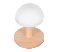 RUNROTOO Tabouret à Repasser Rond en Bois avec Base Rembourrée, Léger et Confortable, pour Petits Espaces et Vêtements Délicats