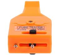 RUNROTOO Testeur de Fusibles Automobile Léger en Plastique Détection Haute Précision et Lampe Intégrée pour Trouver le Fusible Endommagé Facilement