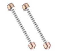 RUNROTOO Tiges de Vis de Montre Réparation Facile 2 Pièces, en Métal | Tube à Vis 20mm, Assemblage Sécurisé des Maillons, pour Horlogers et Passionnés de Bricolage