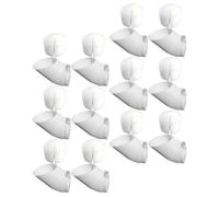 RUNROTOO Tour Hydroponique PVC Blanche 1 Set avec Godets de Culture | Éponge de Plantation Incluse, pour Légumes et Graines en Intérieur, Fournitures Hydroponiques Compactes