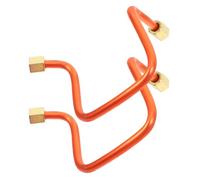 RUNROTOO Tube de Compresseur D'air en Aluminium 2pcs Filetage Intérieur 9 Mm, Installation Facile et Haute Efficacité pour Compresseurs Industriels en Atelier