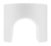 RUNROTOO Tunnel de Jeu en Écume Blanche pour Modélisme Ferroviaire, Décor de Grotte Texturé et Peinturable, Accessoire Sûr pour Maquettes de Trains et DIY
