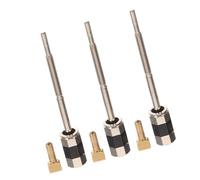RUNROTOO Vis de Hausse d'Archet Métallique en Cupronickel Lot de 3 pour Violon 4/4 Accessoires de Réparation pour Violonistes et Usage en Orchestre