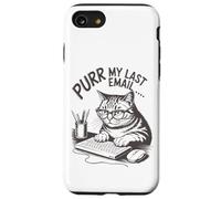 Runrr mon dernier e-mail drôle d'amant de chat. Coque pour iPhone SE (2020) / 7 / 8